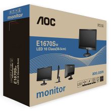 AOC 商务办公E1670SWUE 15.6英寸可壁挂液晶电脑显示器 单位：个