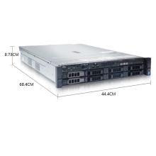 戴尔 R730 2U机架式服务器（E5-2603v4*2/8G*2/300G*3/DVDRW/H330/双电/3年质保）（单位：台）