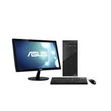 华硕 D520MT-I7B18214 台式电脑（21.5"显示器/I7-7700/8G/1T/2G独显） 黑色（单位：台）