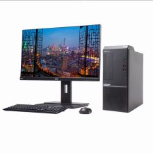 宏碁 Veriton D650 台式电脑（I3-8100/8G/1TB/Win10/24寸显示器/三年质保） 黑色（单位:台）