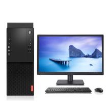 联想（Lenovo）启天M420-B018(C) 台式电脑 Intel奔腾G5400 3.7GHz双核 4GB-DDR4内存 1T SATA硬盘 集显 DVDRW DOS系统 云教室 +19.5英寸显示器 含键鼠 原厂三年上门保修服务（含显示器）原厂三年硬盘不回收 原厂门到桌服务