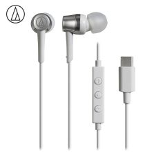铁三角/Audio-technica ATH-CKD3C 有线Type-C接口  耳机 YC 白色