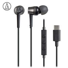 铁三角/Audio-technica ATH-CKD3C 有线   耳机 Type-C接口 YC 黑色