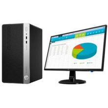 惠普 ProDesk 400 G5 MT 台式电脑（23.8寸/I5-8500/4G/1T+128GSSD/DVDRW/集显/W10 Pro） （单位：台）