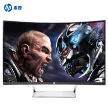 惠普 N270C 纤薄窄边HDMI DP高清PS4液晶电脑屏幕27英寸曲面显示器 黑色 （单位：台）