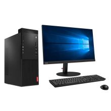 联想 启天M410-B167 台式电脑(23"/I3-7100/8G/128GSSD+1T/DVD-RW/三年上门）黑色（单位：台）