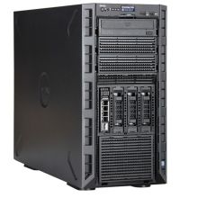 戴尔(DELL) T330 塔式服务器（E3-1220V6/16G/2T*2 SAS/H330/DVD/350W电源） 黑色（单位：台）