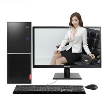 联想(lenovo) 扬天M4900K 台式电脑 i5-7400/8G/1T/DVDRW/2G独显/19.5英寸显示器/Win10