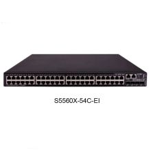 华三 S5560X-54C-EI 以太网交换机主机（2*150W资产管理交流电源模块/含电源侧出风风扇/三年保修服务）（单位：台）