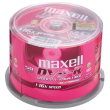 麦克赛尔 DVD-R（50P) 可打印 刻录盘 单位：桶