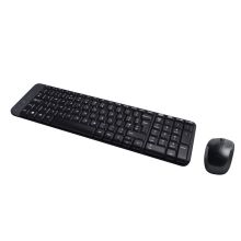 罗技/Logitech   MK220  无线 键鼠套装  无线2.4G接收器 商务办公 黑色键盘鼠标套件 1*1