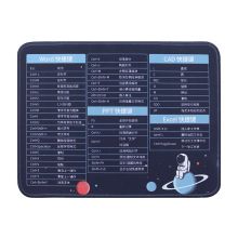 镭拓 RANTOPAD H1+办公快捷键鼠标垫 小号 宇航员
