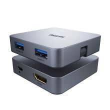 飞利浦 PHILIPS SWR1606 Type-C扩展坞 USB-C转HDMI/USB3.0/PD