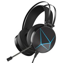 达尔优 DAREU EH722 钻石版 头戴式有线游戏耳机 虚拟7.1声道 黑色