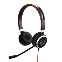 捷波朗 JABRA EVOLVE40 UC 双耳话务耳机 USB 3.5mm单插