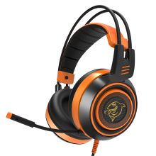 硕美科 SOMIC G951 斗鱼版 7.1声效电竞游戏耳机 降噪震动 黄黑色