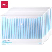 得力 5630 扣文件袋 338*235mm 单位：只 白色