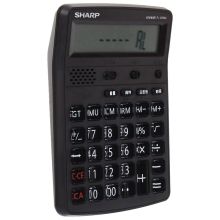 夏普 EL-G7600-BK 语音台式计算器 12位 单个装 黑色 （单位：个）