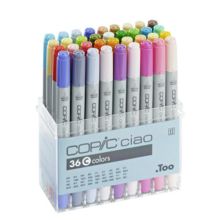 国产 36色 日本copic三代套装马克笔 （单位：盒）