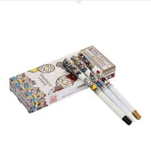 金万年 G-1146A 0.38mm 半针拔帽中性笔(配RS07系列芯) 黑色
