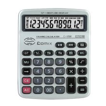 齐心 C-1268 计算器 耐用语音王 银 单位：台