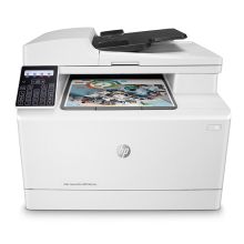 惠普（HP） M181fw 彩色激光多功能一体机 (打印 复印 扫描 传真) 无线连接自动输稿 单位：台