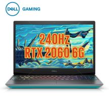 戴尔 游匣G5 5500-1860B 15.6英寸笔记本(I7-10750H 8G 512G RTX2060-6G 无光驱 win10 黑色 240Hz 72% 背光键盘) （单位:台）