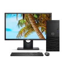戴尔 V3888-13N8S 商用台式机 i3 10100 8g 1T 128固态 27英寸显示器 （单位：台）