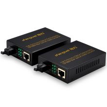 胜为 FC-111AB 工程电信级单模单纤SC接口百兆光纤收发器 25KM/对 (单位:对) 黑色