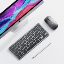 英菲克 V780 可充电无线键盘鼠标套装 灰色（单位：套）