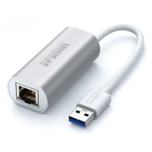 山泽 UW014 千兆有线网卡USB转RJ45网线接口USB3.0外置网口转换器 支持小米盒子surface 单位：个