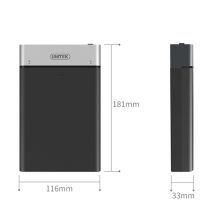 优越者 Y-1094BK  3.5英寸 移动硬盘盒 180*117*33mm USB3.0 SATA接口 黑色（单位：个）