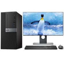 戴尔 OptiPlex 7050 Tower 002208 台式电脑 (23.8寸/I5-7500/4G/1TB/2G独显/DVDRW)黑色(单位：台）
