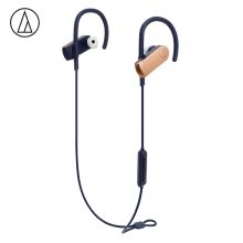 铁三角/Audio-technica SPORT70BT 颈挂运动  耳机 入耳式防水蓝牙无线通话YC 金色