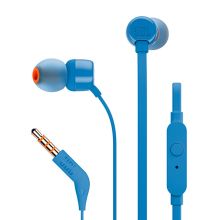 JBL T110 入耳式有线耳机(计价单位：副)蓝色