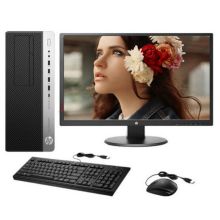 惠普 400 Pro G4 MT 台式电脑 G4400/4G/500G/超薄DVDRW/WIN7/19.5寸/原厂三年上门保修服务（单位：台）