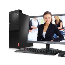 联想 启天M415 I3-6100/4G/500G//Win7/19.5/政府节能 商用电脑 黑