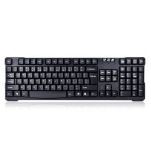 双飞燕 KR-6A PS/2防水 有线键盘 黑色
