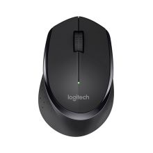 罗技（Logitech）黑色无线鼠标 光电笔记本电脑商务办公家用鼠标 带无线2.4G接收器 M280