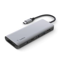 贝尔金 BELKIN Type-C七合一多功能扩展坞转换器