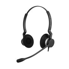 捷波朗 JABRA BIZ2300 头戴式双耳话务耳机 USB被动降噪 黑色