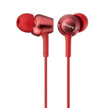 索尼 SONY MDR-EX255AP 入耳式立体声通话耳机 红色