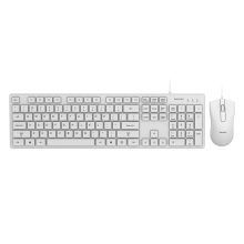 飞利浦 PHILIPS SPT6201W 商务有线键鼠套装 白色
