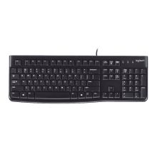 罗技 LOGITECH K120 有线办公键盘 黑色