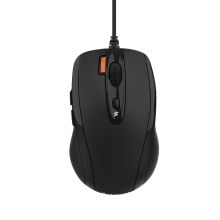 双飞燕 A4TECH N-70FX 办公有线鼠标 黑色 