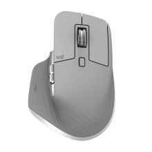 罗技 LOGITECH MX MASTER 3 无线鼠标 科技灰