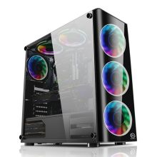 TT THERMALTAKE 启航者V3 黑色中塔玻璃机箱