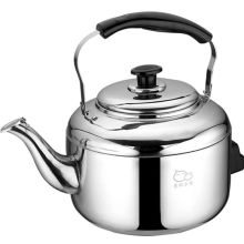 钢美 5.5L 鸣笛防干烧家庭用电热水壶不锈钢304烧水壶 本色（单位：个）