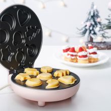 小熊 DGJ-A06E1 电饼铛双面加热蛋糕机家用全自动迷你卡通早餐机 粉色（单位：个）