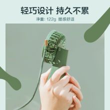 艾美特 AH11 便携式USB挂脖电风扇 素米色 （单位：台）